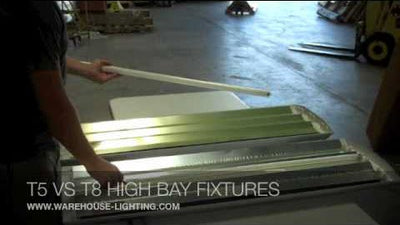 Difference Between T5 & T8 High Bay Lighting Fixtures
