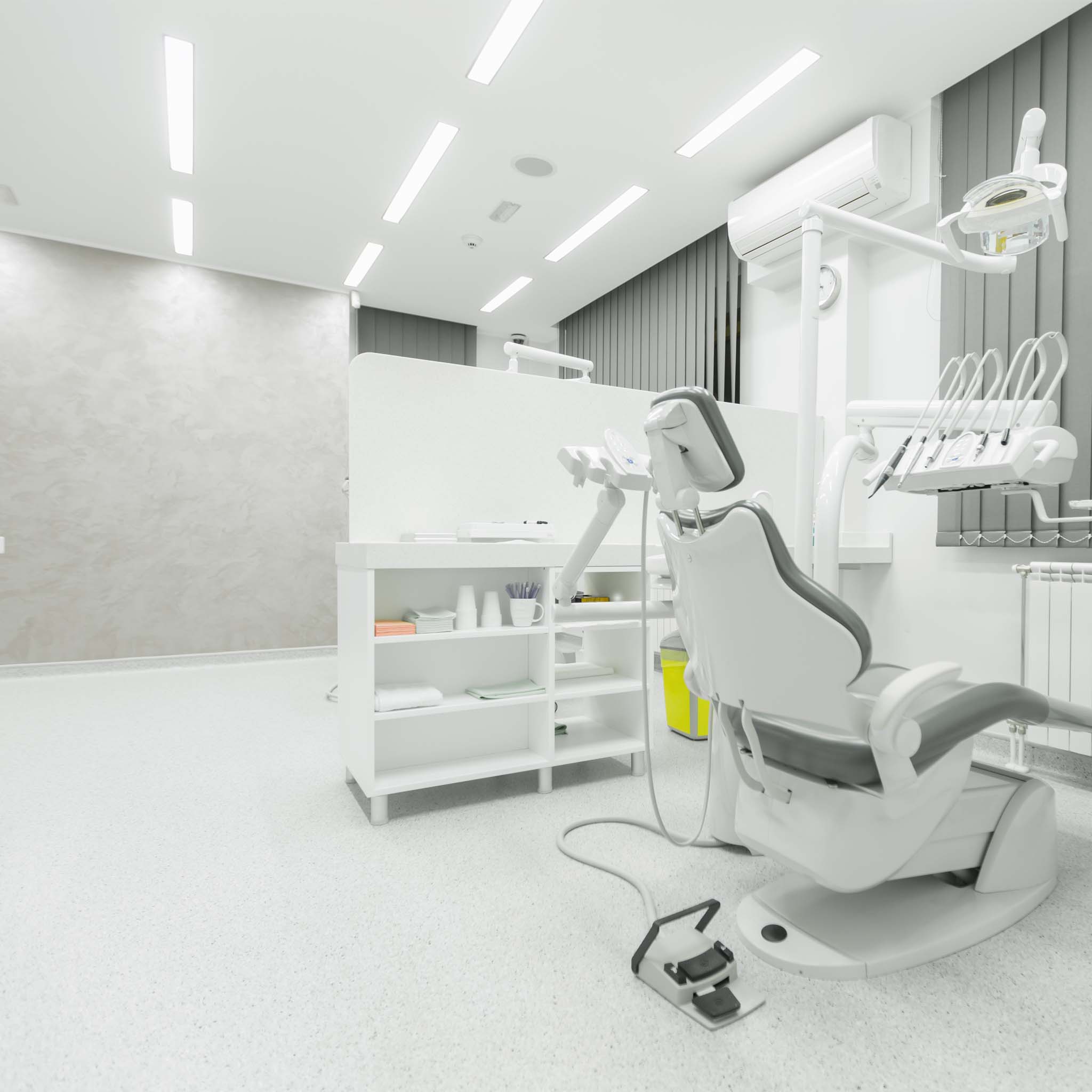 Dental shop office lighting