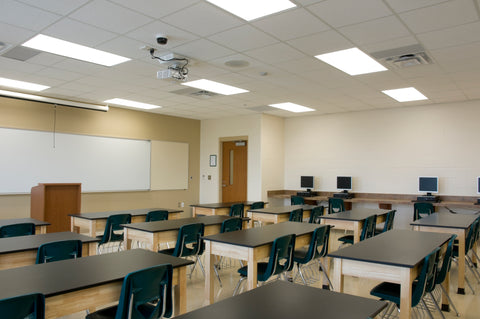 Correcting Common Classroom Lighting Mistakes | Warehouse Lighting Correcting Common Classroom Lighting Mistakes | Warehouse Lighting