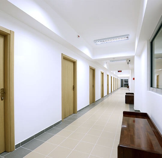 Hallway industrial lighting discount