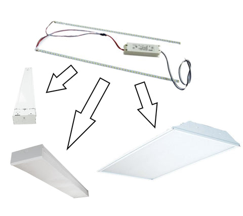 View our LED Magnetic Strip Retrofit Kits collection.