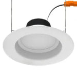 6" LED Retrofit Downlight, 900 Lumens, 10.5W, CCT Selectable, Smooth Trim, 120V