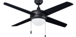 Europa 4-Blade LED Ceiling Fan, 50" Sweep, 120V