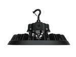 LED UFO High Bay, 36,000 Lumen Max, Wattage and CCT Selectable, Black, 120-277V