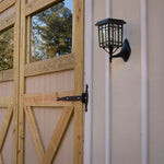 Prairie Bulb Solar Lamp w/GS Light Bulb, 50 Lumens, 3.6V, 1.3 Watts, 2700 CCT, Black or Grey Finish, Post, Flat or Wall Mount
