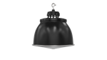 Static LED UFO High Bay, 15,000 Lumens, 100 Watt, 5000K, 120-277V, Black Finish