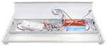 2FT LED Rotating Linear High Bay, 26,191 Lumen Max, Wattage and CCT Selectable, 120-277V