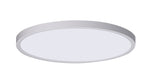 12" LED Round Edge Lit Ceiling Light, 24W, CCT Selectable, 120V, Black, Nickel or White