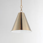 Veritas 12" 1-Light Pendant, Heritage or Satin Nickel