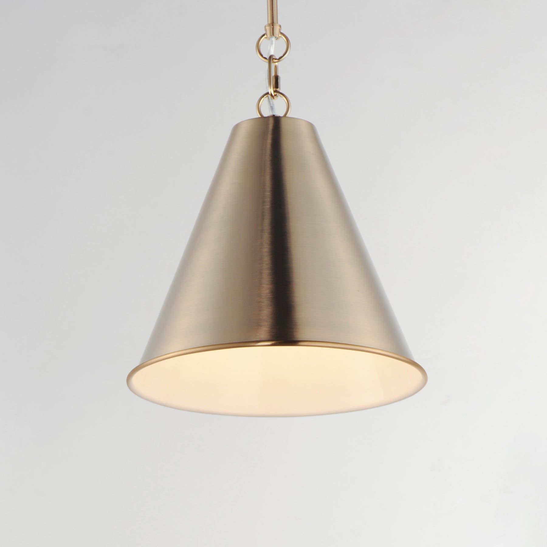 Veritas 12" 1-Light Pendant, Heritage or Satin Nickel