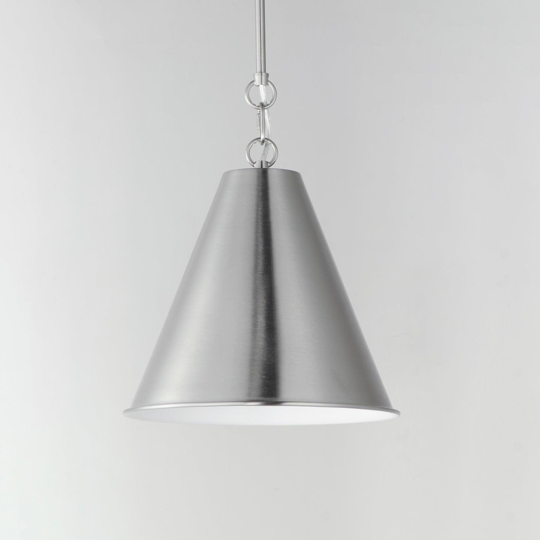 Veritas 12" 1-Light Pendant, Heritage or Satin Nickel