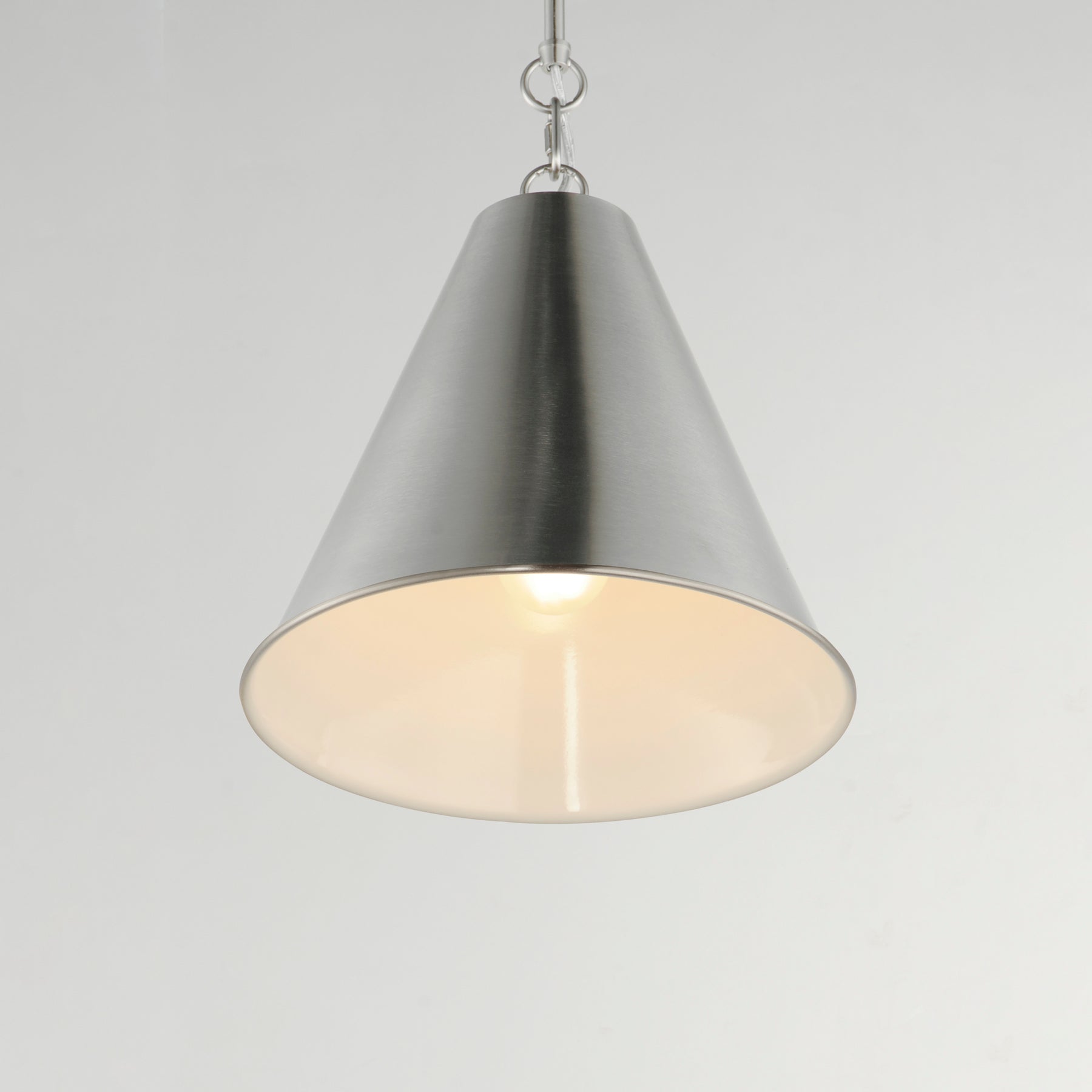 Veritas 12" 1-Light Pendant, Heritage or Satin Nickel