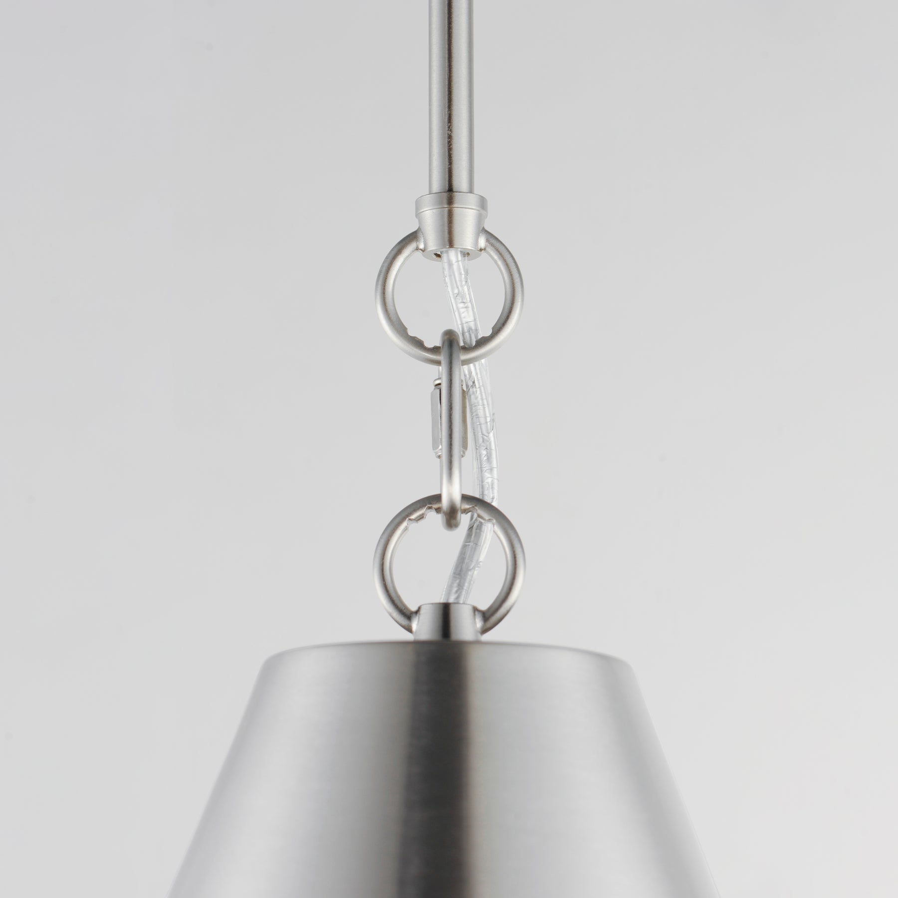 Veritas 12" 1-Light Pendant, Heritage or Satin Nickel