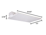 CondorX Premium 2FT LED Linear High Bay, 31,200 Lumen Max, Wattage and CCT Selectable, 120-277V, Sensor Ready