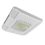 Large Square Canopy: Slim-Line, 150W, 18000 Lumens, 100-277V