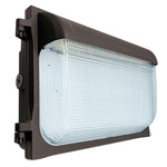 LED Wall Pack, 15,600 Lumen Max, Wattage and CCT Selectable, Integrated Photocell, 277-480V