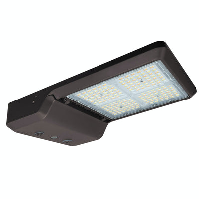 Large LED Area/Parking Lot Light, 21000 Lumen Max, Wattage and CCT Selectable, 120-277V, Bronze Finish