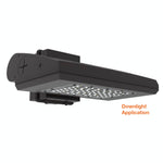 LED Full Cut Off Adjustable Wall Pack, 8450 Lumen Max, Wattage and CCT Selectable, Integrated Photocell, 120-347V