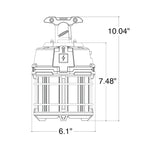 LED Work Light with 5FT Cable, 7800 Lumens, 60W, 5000K, 120V