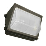 LED Wall Pack, 17,400 Lumen Max, Wattage, CCT and Optic Selectable, Integrated Photocell, 120-347V, Bronze, Black or White Finish