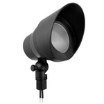 LED RGB Bullet Flood Light, Flood Style, 300 Lumens, 5W, 12-24V, Bronze or Black Finish