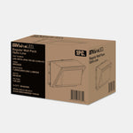 LED Wall Pack, 8,700 Lumen Max, Wattage, CCT and Optic Selectable, Integrated Photocell, 120-347V, Bronze, Black or White Finish