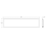 2PK 1x4 LED Panel: Backlit-Line Control Ready, 4000 Lumen Max, Wattage and CCT Selectable, 120-277V