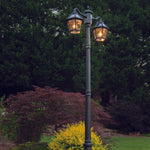 Polaris Double Head Lamp Post