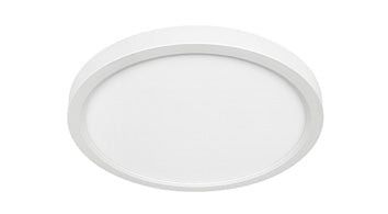 18" LED Round Edge Lit Ceiling Light, 32W, CCT Selectable, 120-277V, White