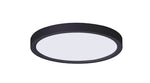 5" LED Round Edge Lit Ceiling Light, 10W, CCT Selectable, 120V, Black or White
