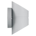 Modern wall-mounted light fixture on a white background
