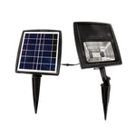 2 PK Dual Color Solar Flood Light, 2700K and 6000K