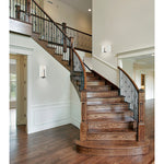 2 Light LED Wall Sconce, 1600 Lumens, 20W, 3000K, 120V, Matte Black Finish, Prong Collection