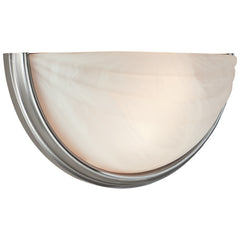 2 Light Wall Sconce, 120W, 120V, Satin Finish, Crest Collection