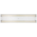 Foldable 4 Foot Linear High Bay, 47,250 Lumens, 290W/320W/350W Selectable, 5000K, 0-10V Dimmable, 120-277V, White Finish
