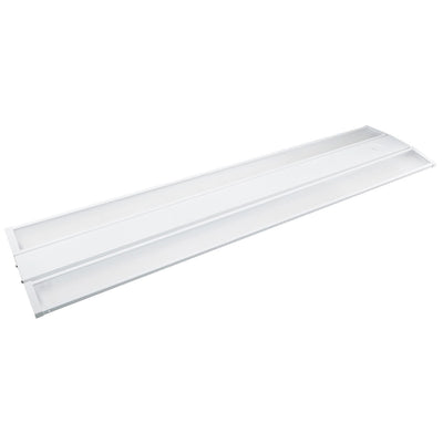 Foldable 4 Foot Linear High Bay, 59,400 Lumens, 360W/400W/440W Selectable, 5000K, 0-10V Dimmable, 120-277V, White Finish