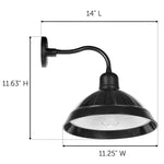 Carriage Solar Barn Light