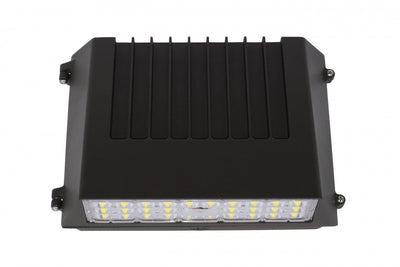 LED Full Cutoff Wall Pack, 24W/45W/55W Selectable, 7,266 Lumens, CCT Selectable 3000K/4000K/5000K, Integrated Photocell, Emergency Backup, 120-277V