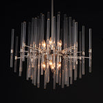 29" Divine 8-Light Pendant, 480W, 120V, Polished Nickel or Heritage Finish