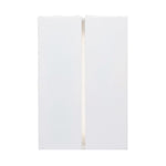 LED Wall Sconce, 10W, CCT Selectable, Matte Black, White or Gray Finish