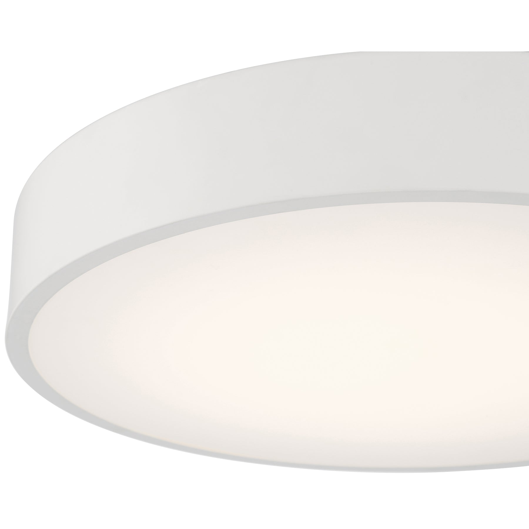 LED Flush Mount Ceiling Light, 4000 Lumens, 40W, 3000K, 120V, White, Como Collection