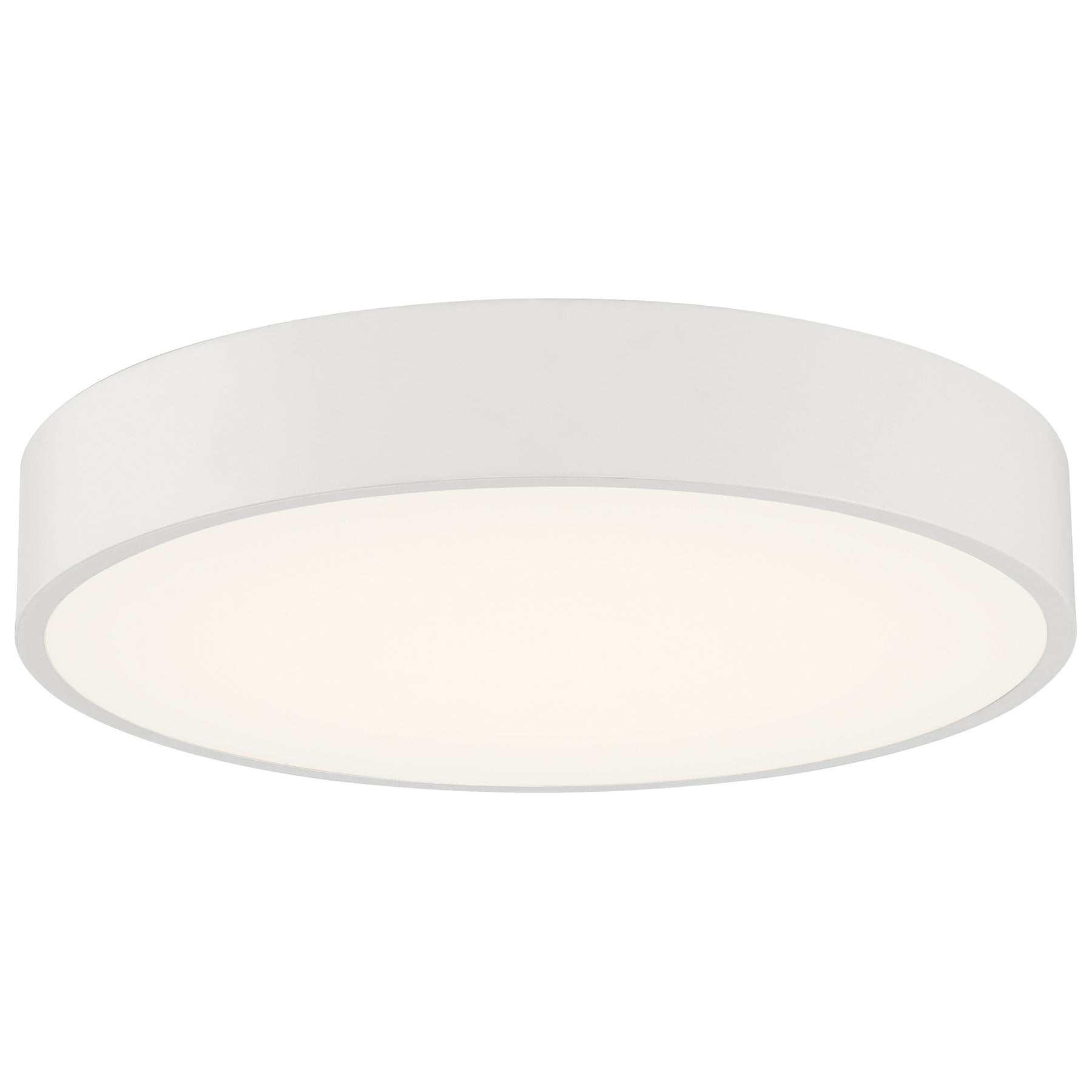 LED Flush Mount Ceiling Light, 4000 Lumens, 40W, 3000K, 120V, White, Como Collection