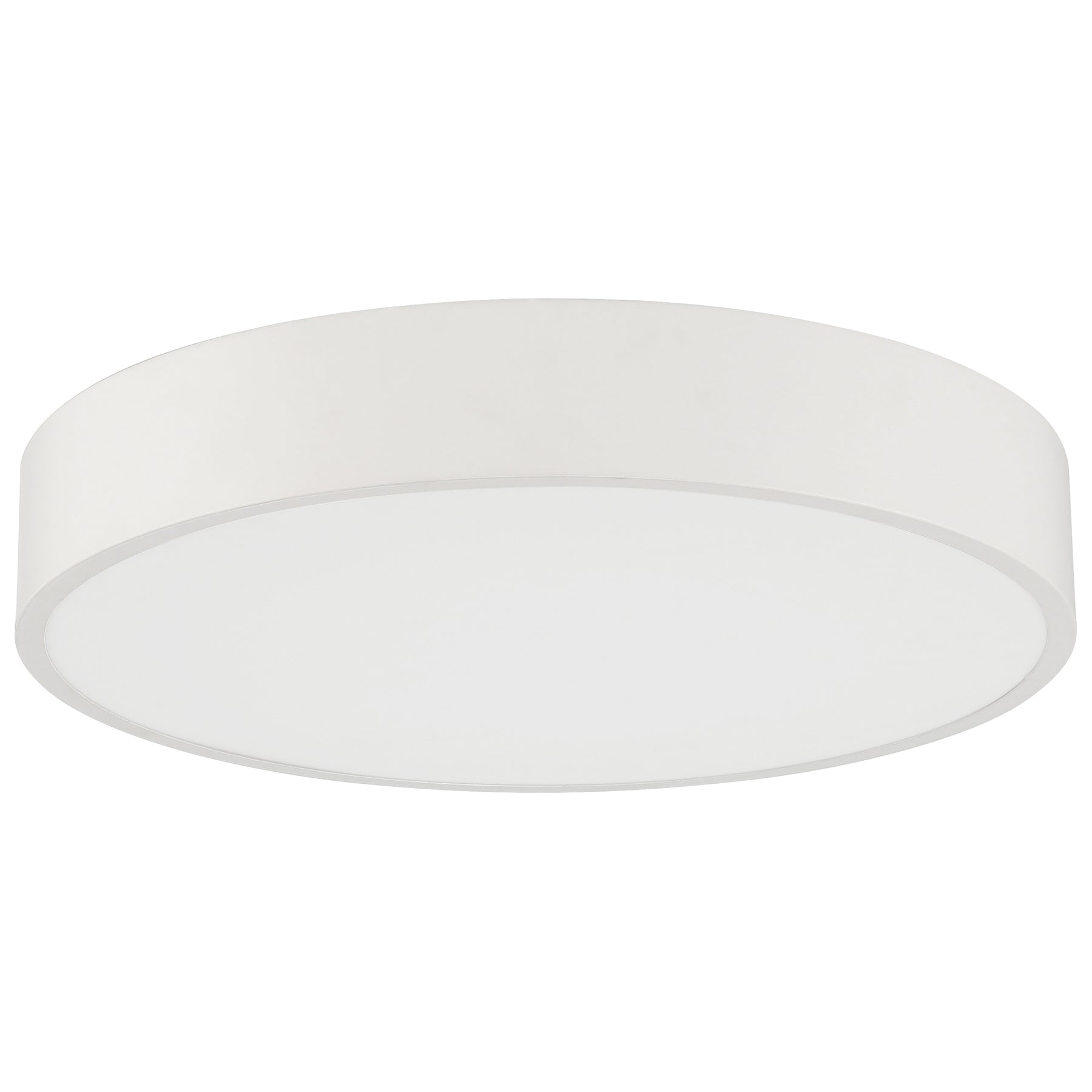 LED Flush Mount Ceiling Light, 4000 Lumens, 40W, 3000K, 120V, White, Como Collection