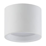 Dual Voltage LED Flush Mount Ceiling Light, 1200 Lumens, 15W, 3000K, 120-277V, White, Reel Collection