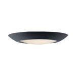 7.5" LED Flush Mount, 1200 Lumens, 13.5W, 3000K CCT, 120V, Black, Satin Nickel, or Bronze Finish