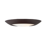 7.5" LED Flush Mount, 1200 Lumens, 13.5W, 3000K CCT, 120V, Black, Satin Nickel, or Bronze Finish