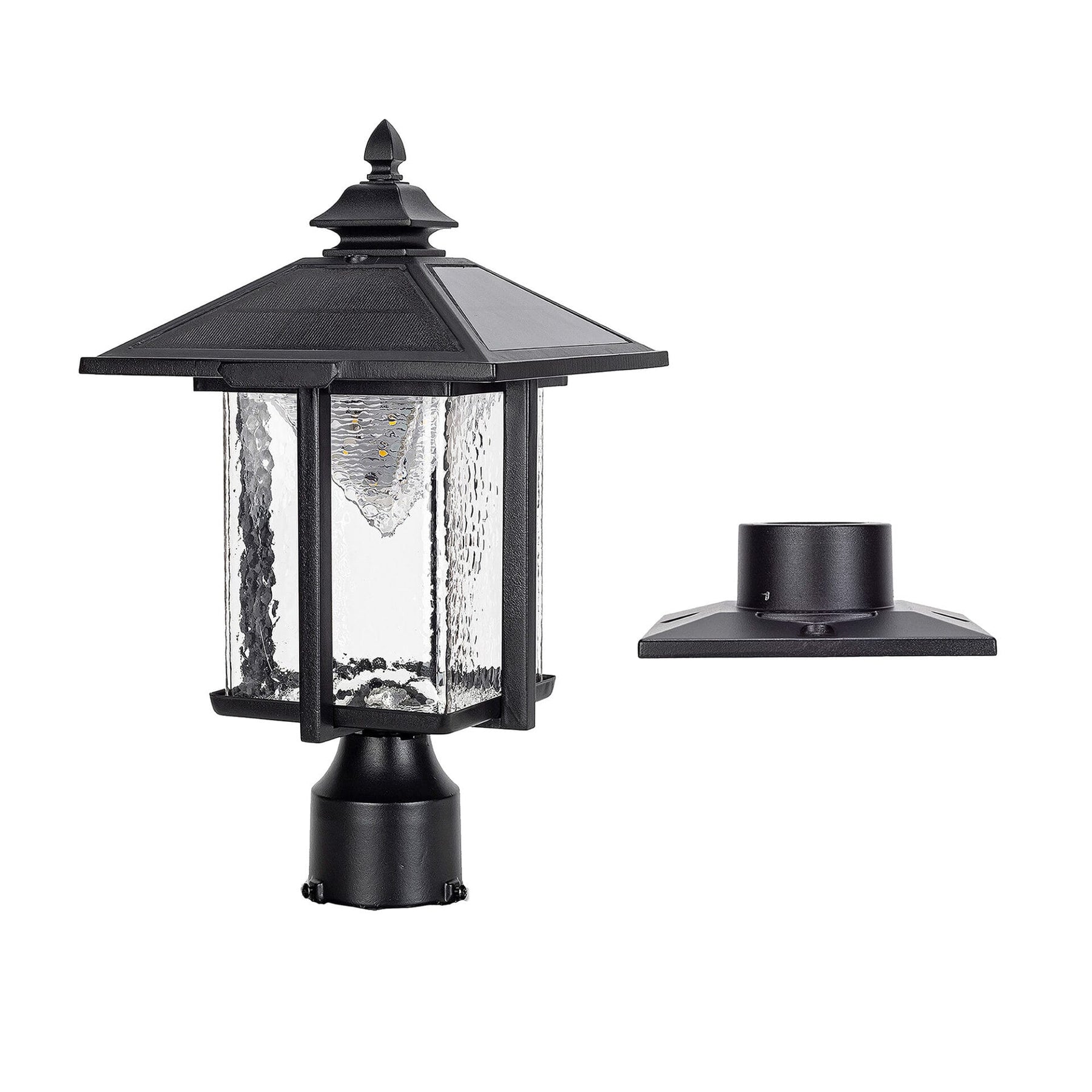 Casita Solar Post Top Light – 3” Fitter/Pier Mount
