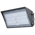 LED Semi Cutoff Wall Pack, 12,436 Lumen Max, Wattage and CCT Selectable, 120-277V, Bronze Finish