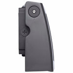 LED Small Adjustable Wall Pack, 3669 Lumen Max, Wattage and CCT Selectable, 120-277V, Bronze Finish