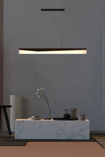 4FT LED Linear Fixture, 1795 Lumens, 3000K, 20W, 100-240V, Smoke Reflection Walnut Wood Finish